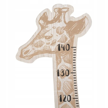 Medidor de Pared Infantil de Madera Jirafa de Atmosphera