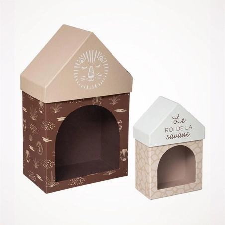 Cajas de Almacenamiento Cabaña Dulce Safari de Atmosphera