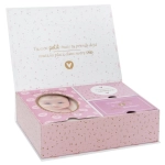 Caja de Recuerdos con Secciones de Atmosphera Rosa