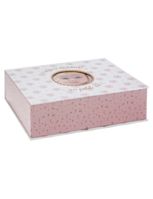 Caja de Recuerdos con Secciones de Atmosphera Rosa