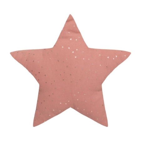 Cojín con forma de estrella de Atmosphera Terracota