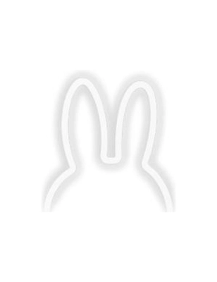 Silueta Miffy Blanca de Atelier Pierre Pequeña