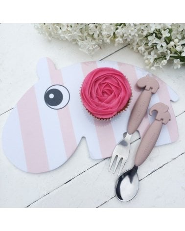 Bandeja Infantil Ozzo de Done By Deer Rosa