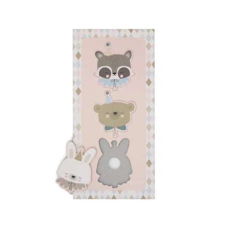 Puzzle Infantil 3 piezas Circus Eef Lillemor