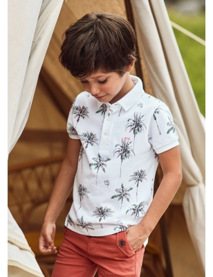 Polo M/C Estampado Mayoral