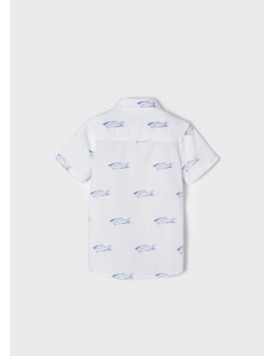 Camisa M/C Estampado Mayoral