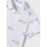 Camisa M/C Estampado Mayoral