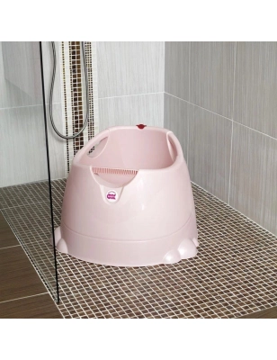 Bañera con Asiento Opla de Ok Baby rosa