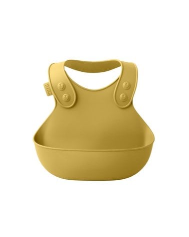 Babero Silicona Overall Bibs Mustard