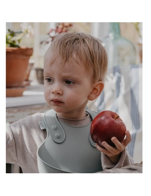 ▷ Babero Silicona Overall Bibs