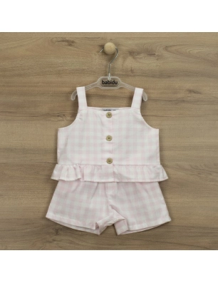 Conj.Pantalon + Camisa Balance 42454 Babidu Rosa