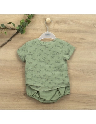 Conj.Ranita + Camiseta Safari 41483 Babidu