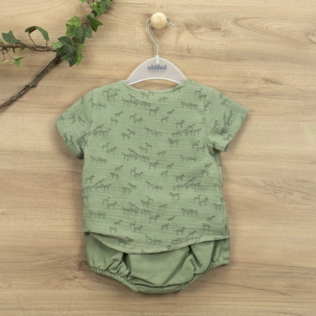 Conj.Ranita + Camiseta Safari 41483 Babidu