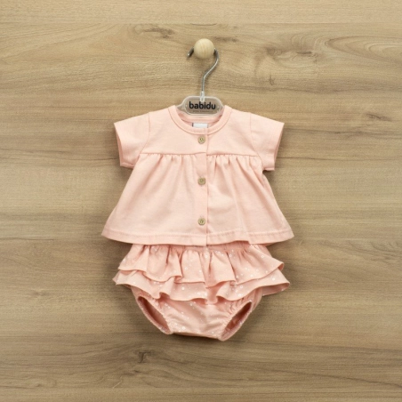 Conj.Ranita Volantes + Camiseta Galaxy 40228 Babidu