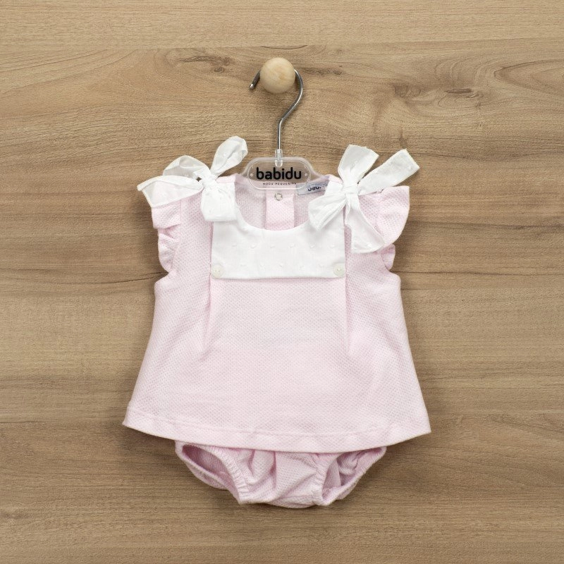 Conj.Ranita + Camisa Lazos Patuco 42350 Babidu