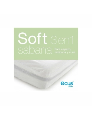 Protector de Colchón Impermeable para Minicuna Soft de Ecus Kids