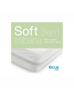 Protector de Colchón Impermeable para Minicuna Soft de Ecus Kids