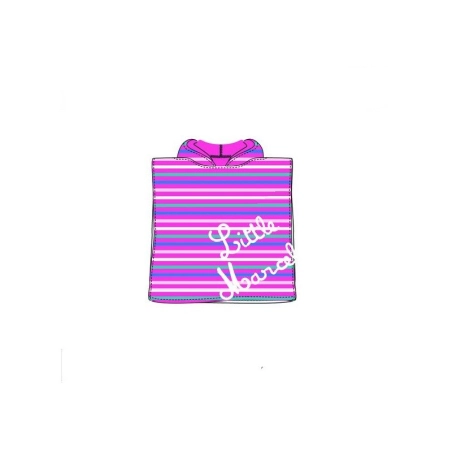 Poncho de Playa Little Mar Pink Sun City