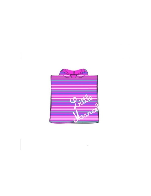 Poncho de Playa Little Mar Pink Sun City