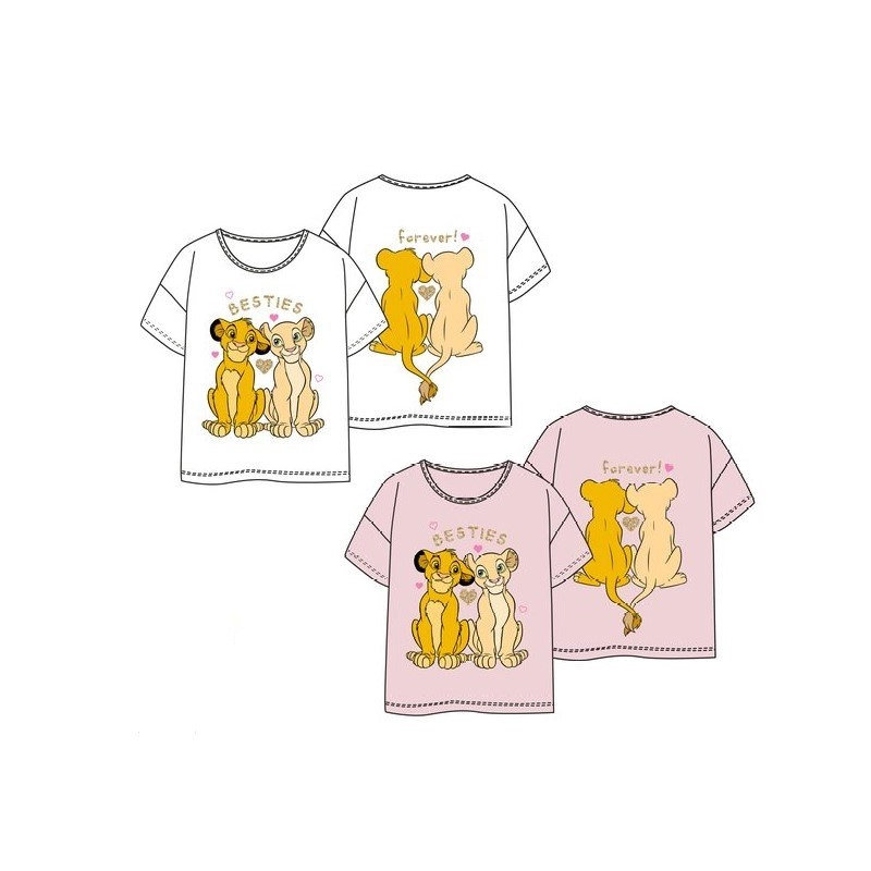 Camiseta Rei Leao Simba y Nala Sun City