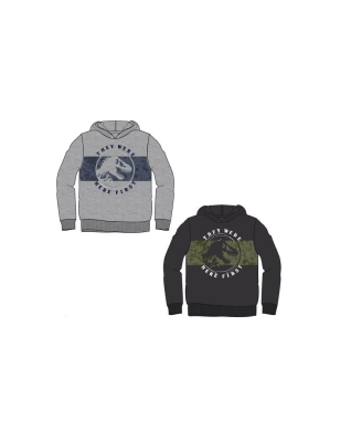 Sudadera Capucha Jurassic World Franja Central Sun City