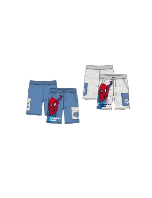 Pantalon Corto Chandal Spiderman Bolsillo Lateral Sun City