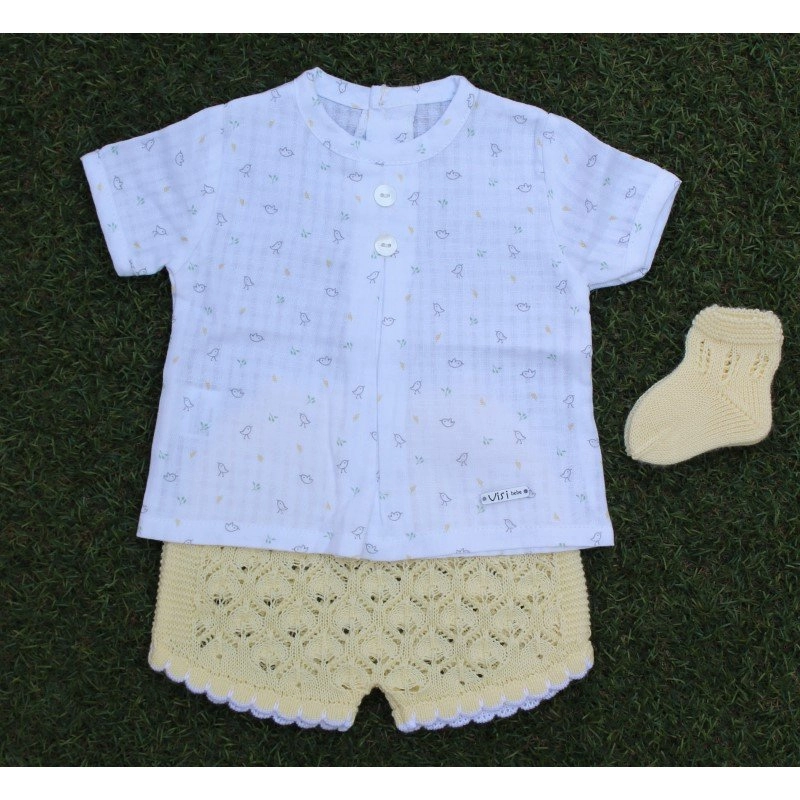 Camisa Gasa Estampada 60432 Visi