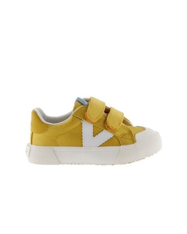 Zapatillas Tribu Nylon Tiras Victoria Mostaza