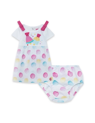 Vestido Pto. Topos Niña Icy And Sweet Tuc Tuc