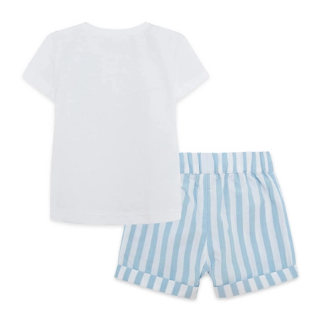 Cjto Camiseta Y Bermuda Rayas So Cute Tuc Tuc