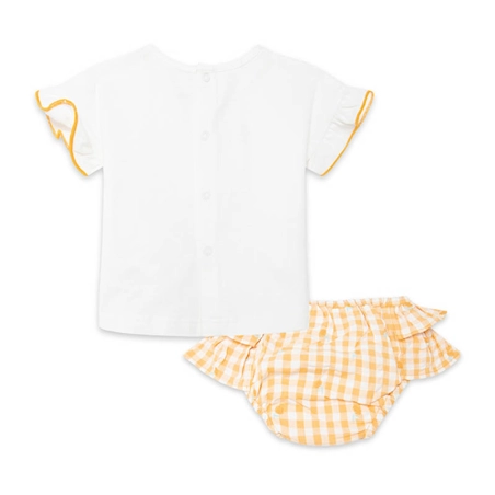 Camiseta Y Short Cuadros Picnic Time Tuc Tuc