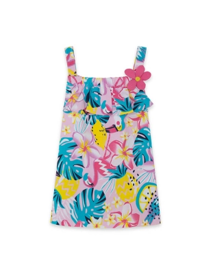 Vestido Flores Tahiti Tuc Tuc