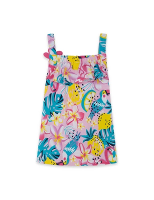 Vestido Flores Tahiti Tuc Tuc