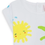 Vestido Estamp. Hi! Sunshine Tuc Tuc