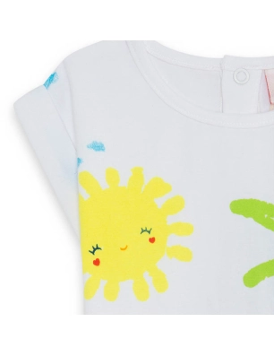 Vestido Estamp. Hi! Sunshine Tuc Tuc