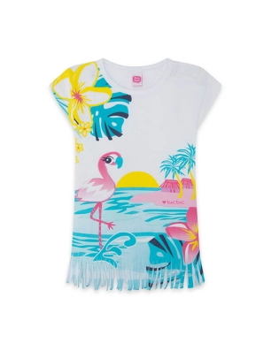 Vestido Flecos Tahiti Tuc Tuc