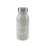 Botella Acero con Funda Olmitos 350ml Gris
