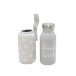 Botella Acero con Funda Olmitos 350ml Gris