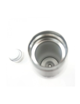 Botella Acero con Funda Olmitos 350ml Gris