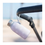 Botella Acero con Funda Olmitos 350ml Gris