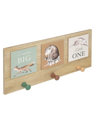 Perchero Infantil Pared Bosque de Atmosphera