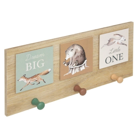 Perchero Infantil Pared Bosque de Atmosphera