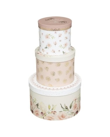 Caja Redonda Decorativa Princesa Atmosphera