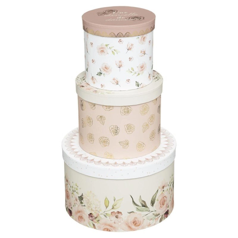 Caja Redonda Decorativa Princesa Atmosphera Caja Redonda Decorativa Princesa Atmosphera