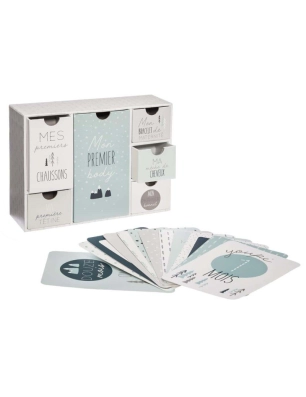 Caja de Recuerdos Bebe Atmosphera Azul