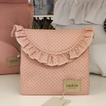 Cambiador de Viaje Kiss de Giraffa Bianca e Blu Rosa