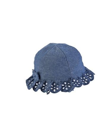 Sombrero Bebe Ala Bordada Miralles