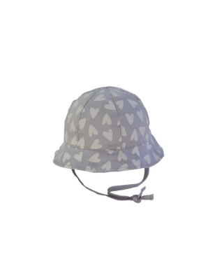 Sombrero Corazones Miralles Gris