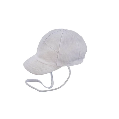 Gorra Bebe Lisa Miralles Blanco