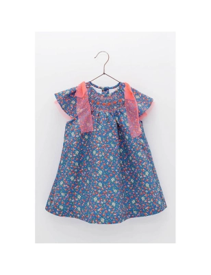 Vestido Estampado Manzanitas Foque